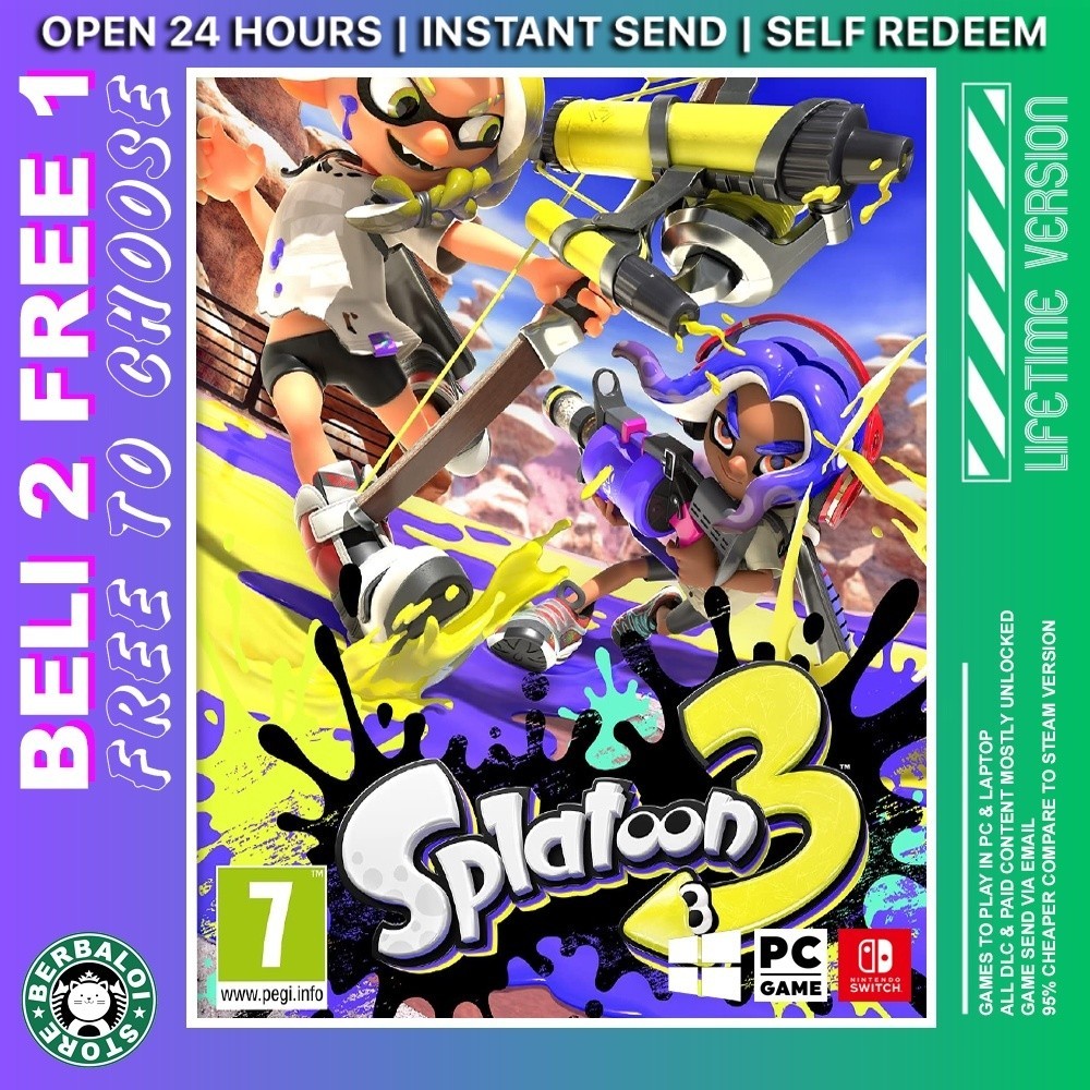 [FAST SEND] SPLATOON 3 – SWITCH EMULATORS [SWITCH EMULATED | PC DIGITAL ...
