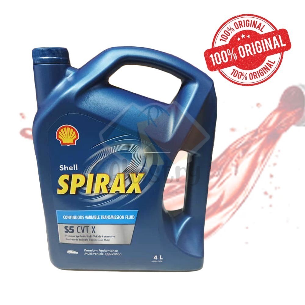 ORIGINAL SHELL SPIRAX S5 CVT X PREMIUM SYNTHETIC MULTI-VEHICLE ...