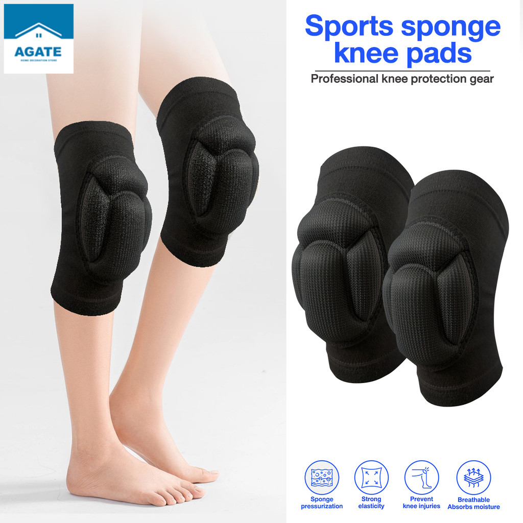 1 Pair Protective Knee Guard sponge kneepad Extreme Brace Volleyball ...