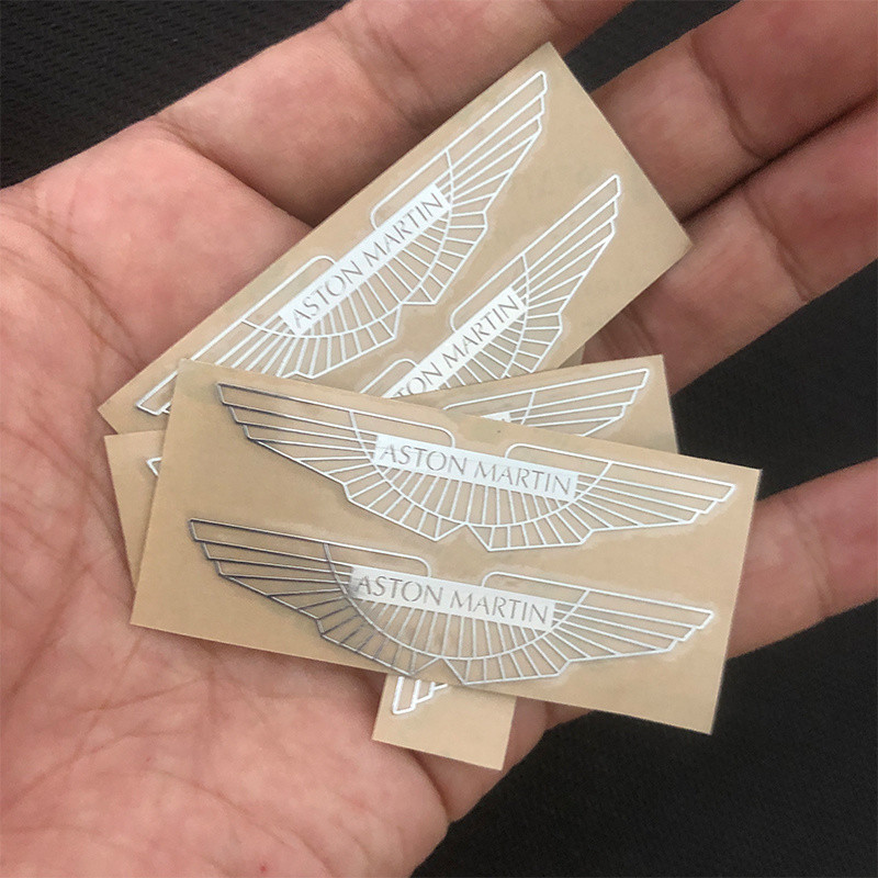 Aston Martin Silver Sticker, DBX, DB11, Vantage, DBS, Car Interior ...