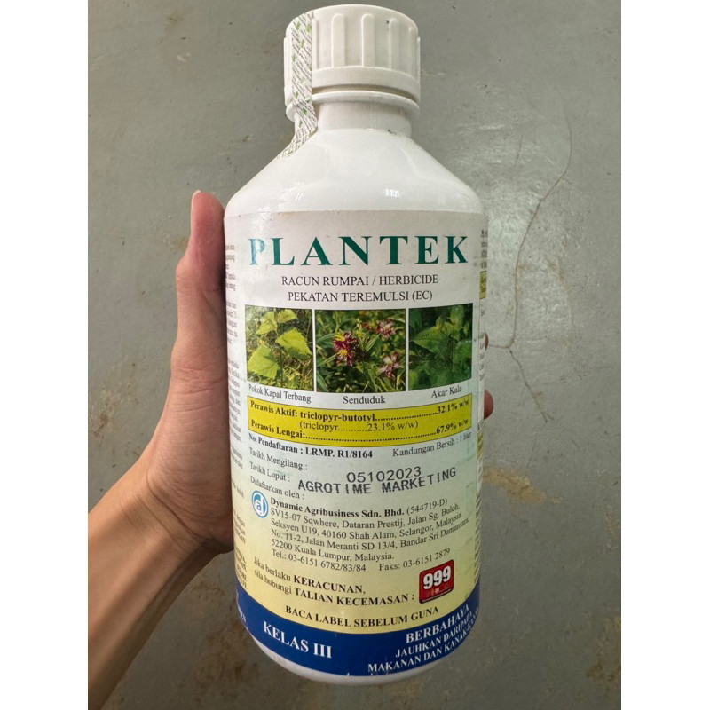 [ORIGINAL] 1L PLANTEK TRICLOPYR-BUTOTYL 32.1% CH Triclopyr, RANGER ...