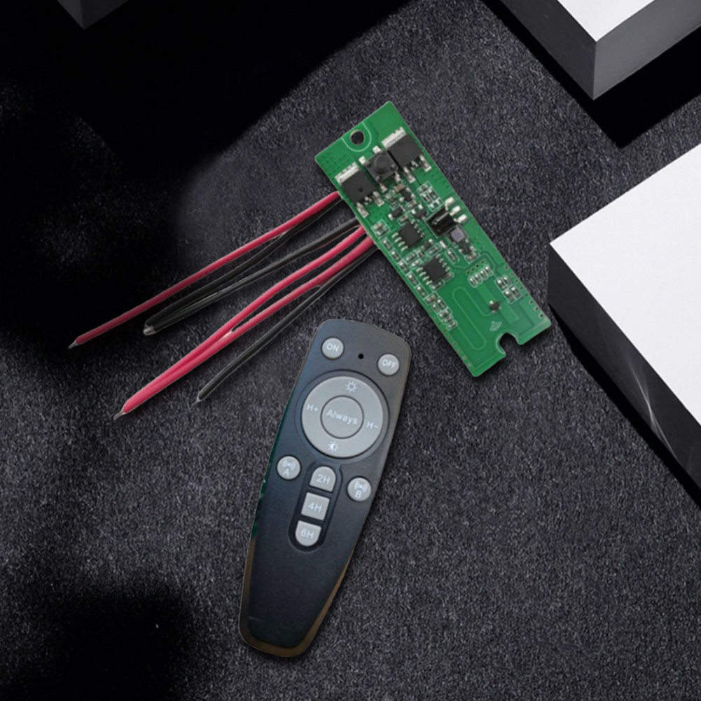 3.2V 3.7V Remote Control Solar Light Circuit Board Radar Human Body ...