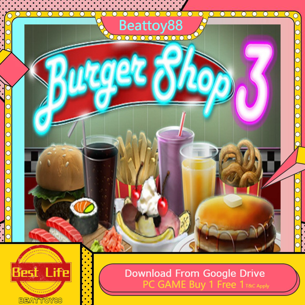 Burger Shop 3 v0.5.6 |PC GAME| Latest Version [GDrive Download] | Shopee  Malaysia