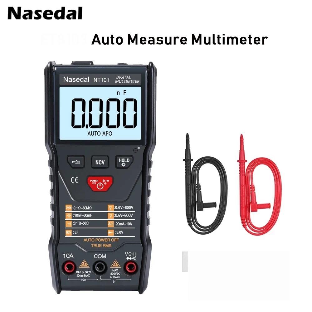 NT-101 LCD Display Portable Auto Measure Multimeter AC/DC Voltage ...