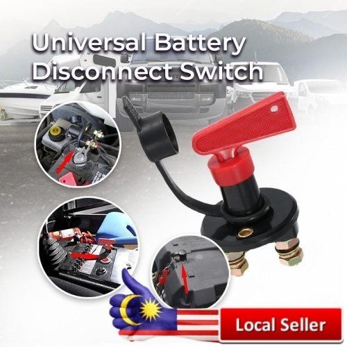 Universal Car Truck Vehicle Battery Disconnect Cut Off Rotary Switch ...