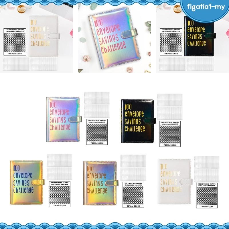 [figatia1] 100 Envelopes, Money Saving Challenge Folder Set, Saving ...
