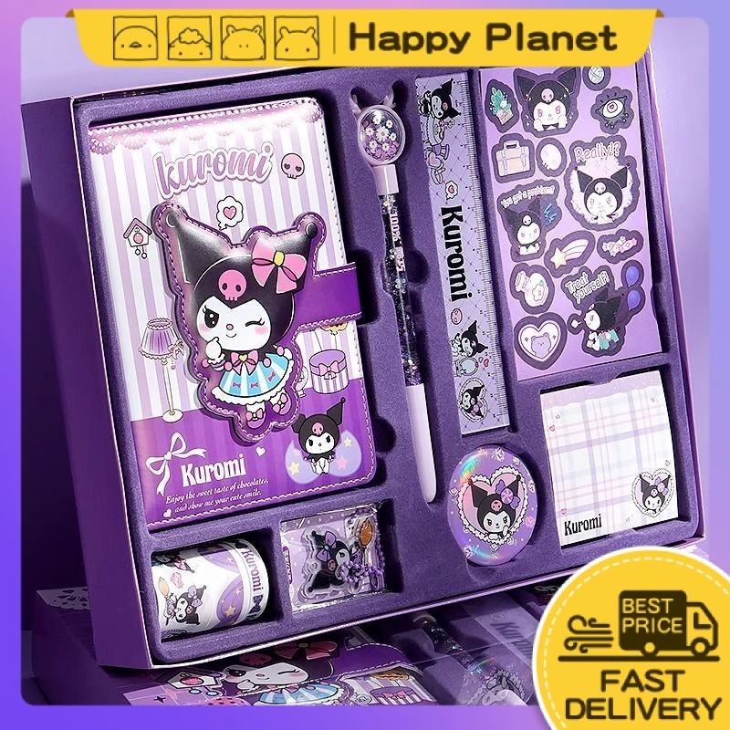Kuromi Hand Ledger Set Sanrio Hand Ledger Gift Box Cute Cartoon