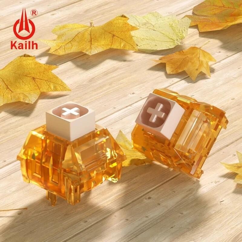 Kailh BOX Autumn Yellow Switch 50g Clicky 5-Pin IP56 Dustproof ...