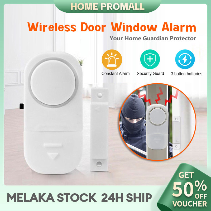 Door Window Entry Alarm Wireless Home Security Door Window Entry Alarm