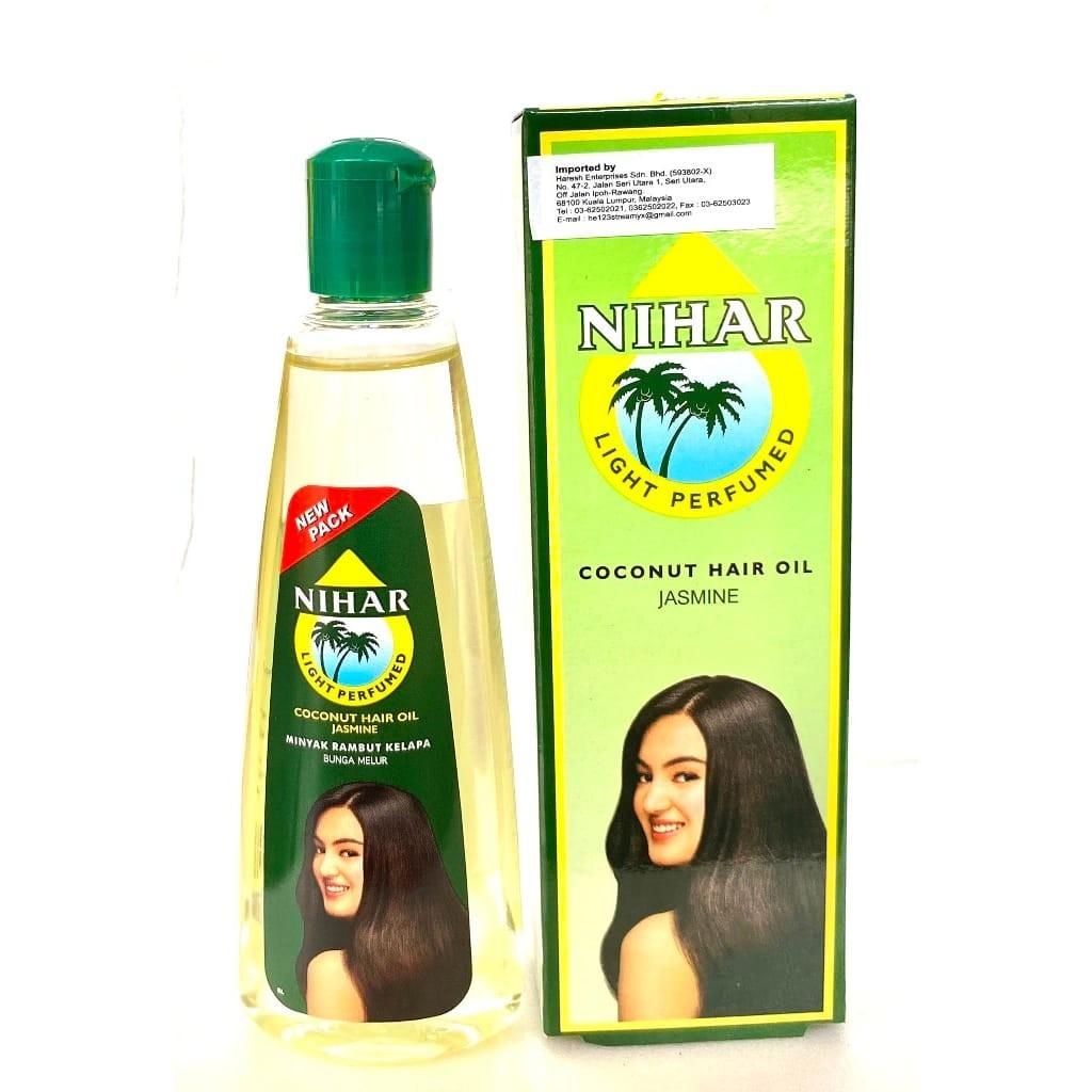 Nihar Coconut Hair Oil / Minyak Rambut Kelapa 190ml(EXP 02/2025) Shopee Malaysia
