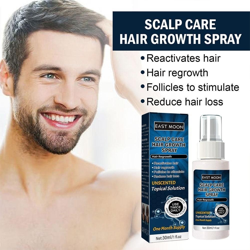 Mens Hair Growth Spray Dense Hairline Hair Growth Serum Spray Shopee Malaysia 4535