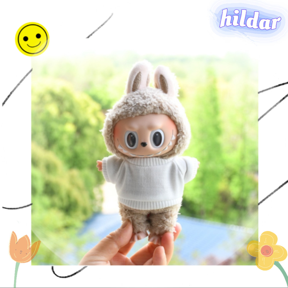 HILDAR Labubu Doll Clothes, Decorative Clothing Cute Cartoon Doll ...