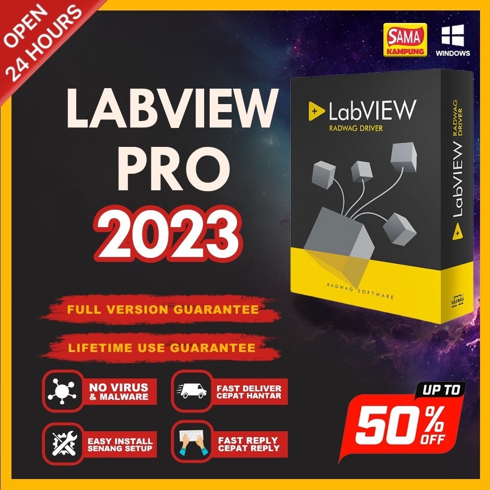 [ WINDOWS] 🌟 Labview 🌟 LIFETIME PREMIUM 🌟 EASY INSTALL 🌟 FAST DELIVERY ...