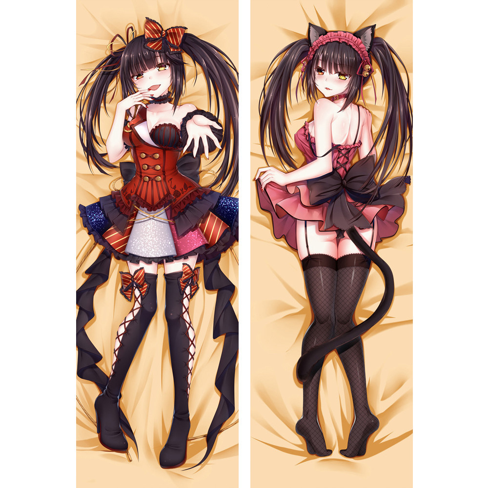 Anime Tokisaki Kurumi Dakimakura DATE A LIFE Body Pillow Case Hugging