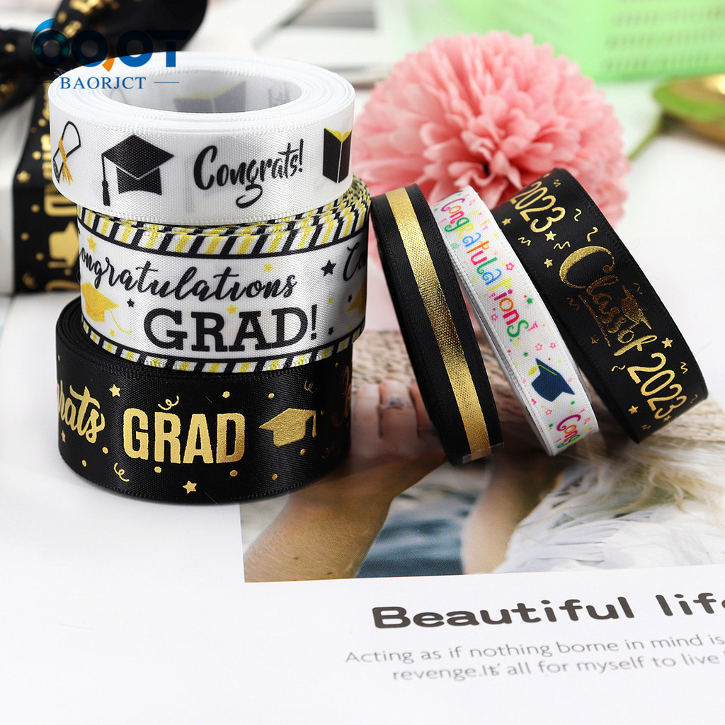 Graduation Season Ribbon DIY Handmade Bow Gift Packaging | Shopee Malaysia