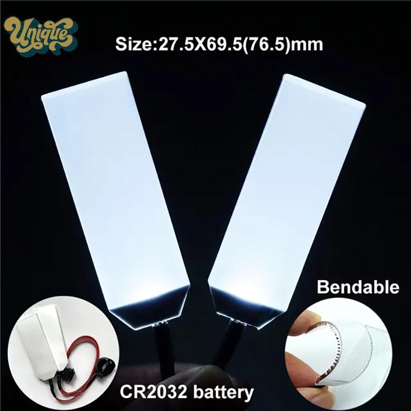 (Unique) Flexible Bendable DIY LED Light Eyes Kits For Helmet Mask Eye ...