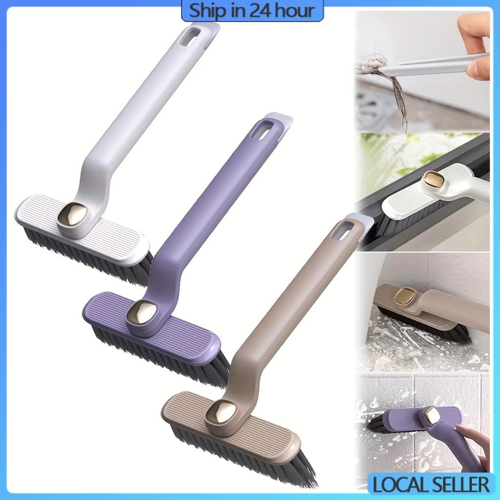 Rotating Cleaning Brush for Corners and Gaps Multipurpose Bathroom and Floor Tiles Cleaning ...
