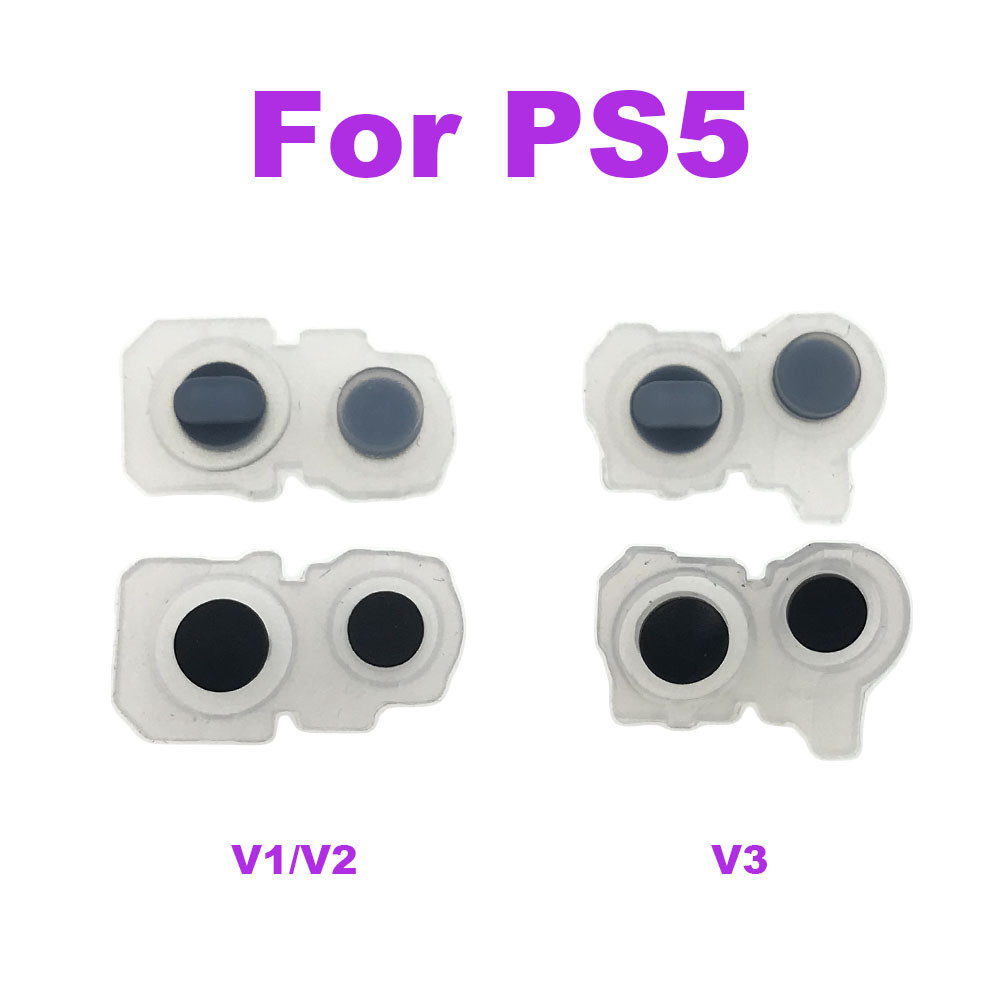 NSLikey 1Pair V 1 V2 V3 For PS5 Conductive Rubber Gasket Replacement ...