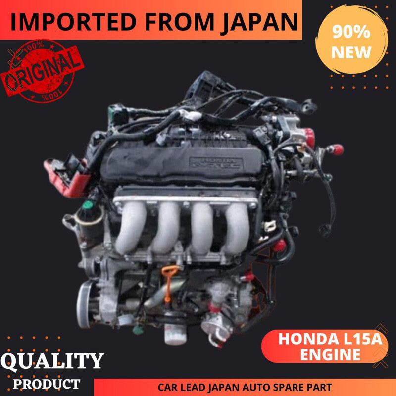 ORIGINAL HONDA JAZZ L15A I-VTEC ENGINE KOSONG GB3/GE6/GE8/CITY TMO FROM ...