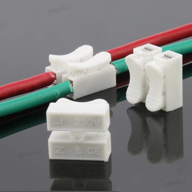 10pcs Terminal Connector CH-2 CH-3 Wire 2pin 3pin Voltage 250V Wiring ...