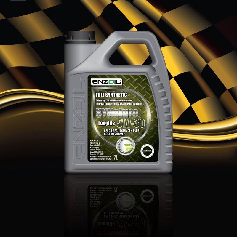 Enzoil Synature 5W30 API CK-4/CJ-4/SN fully synthetic engine oil (7 ...