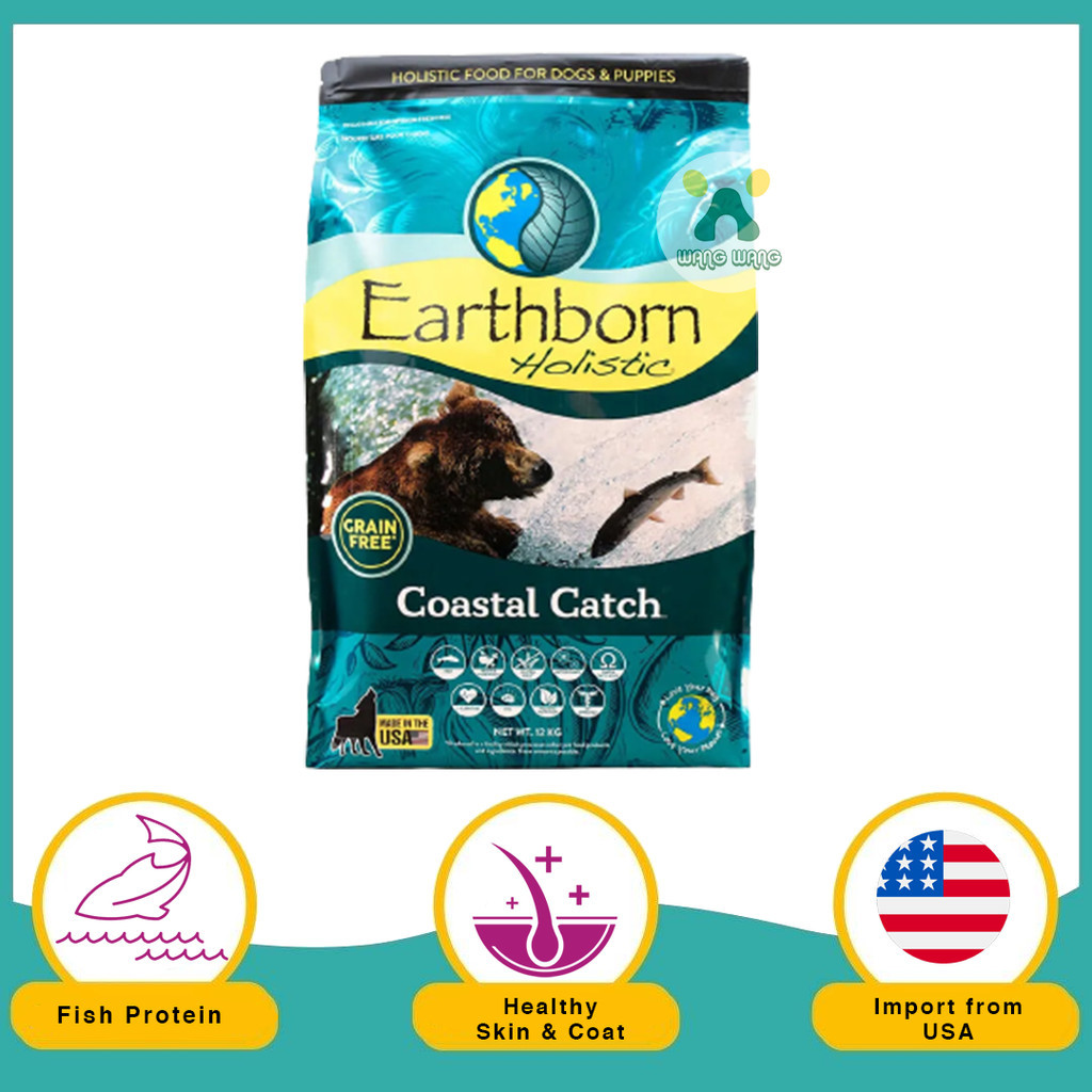 EARTHBORN Holistic Grain Free Coastal Catch Dog Food 12KG Shopee Malaysia