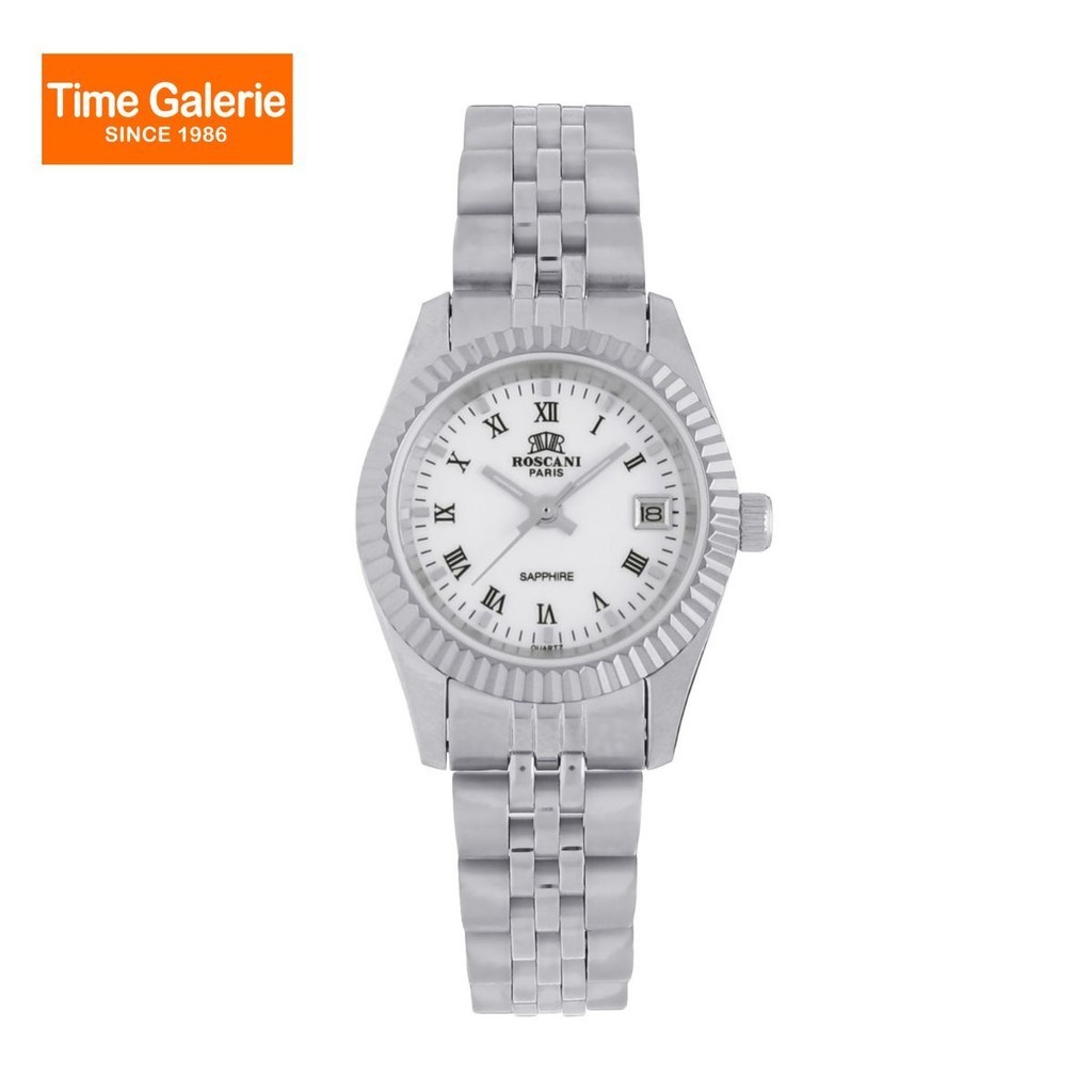 ROSCANI White Dial Stainless Steel Strap Analog Women Watch ROSW498916 ...