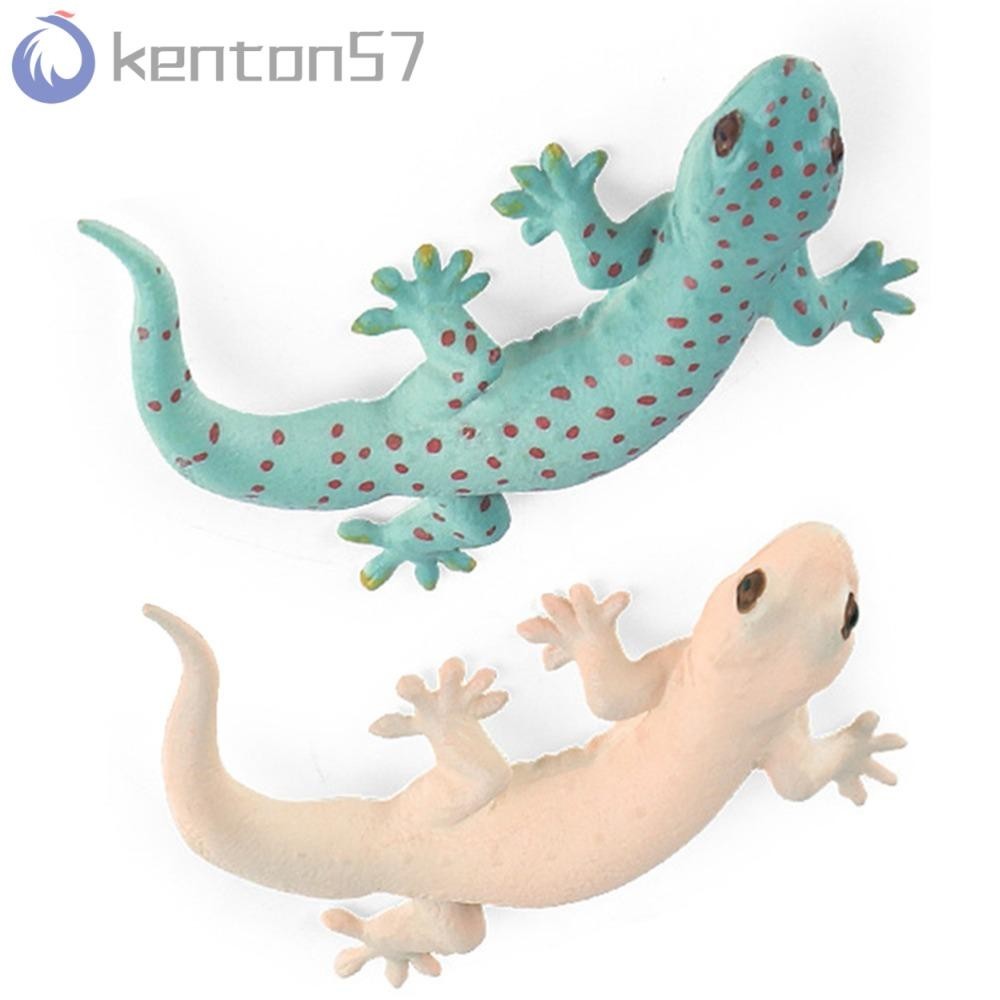 KENTON Simulation Lizard Figures, Animal Figurines Gecko Prank Props ...
