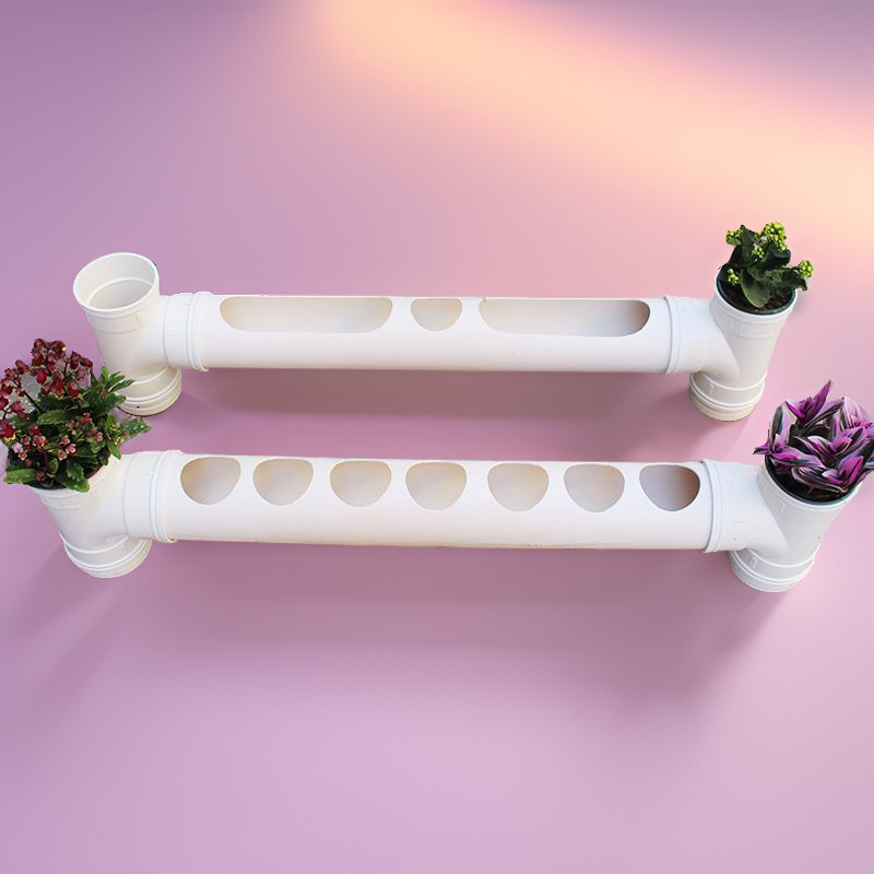 Pvc Pipe Planting Creative Planting Rack Flower Stand Balcony pvc Planting pvc Water Pipe