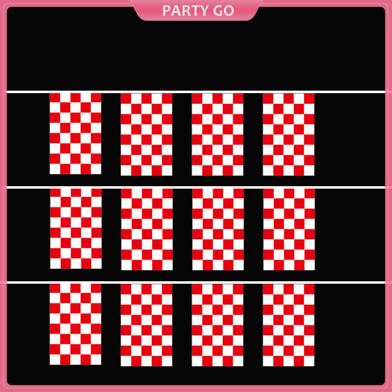 Racing Flag Hanging Car Flags Small on Sticks Race Banner uiran ...