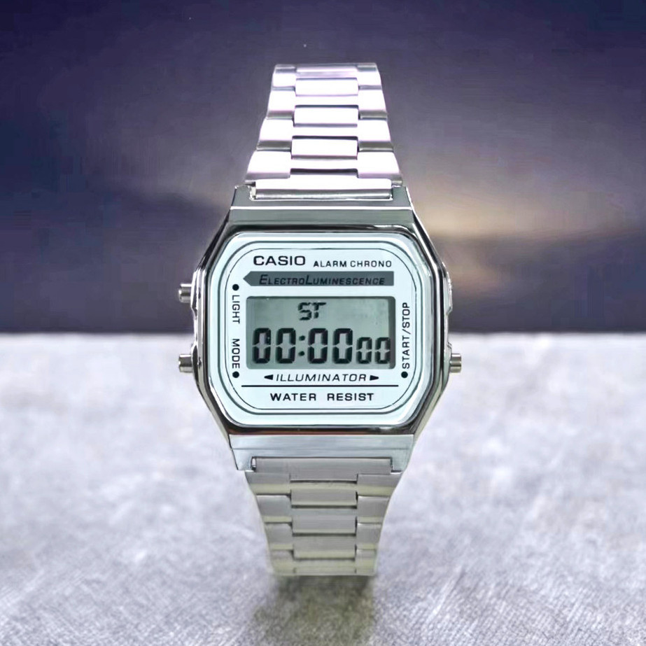 Casio a168 alarm best sale