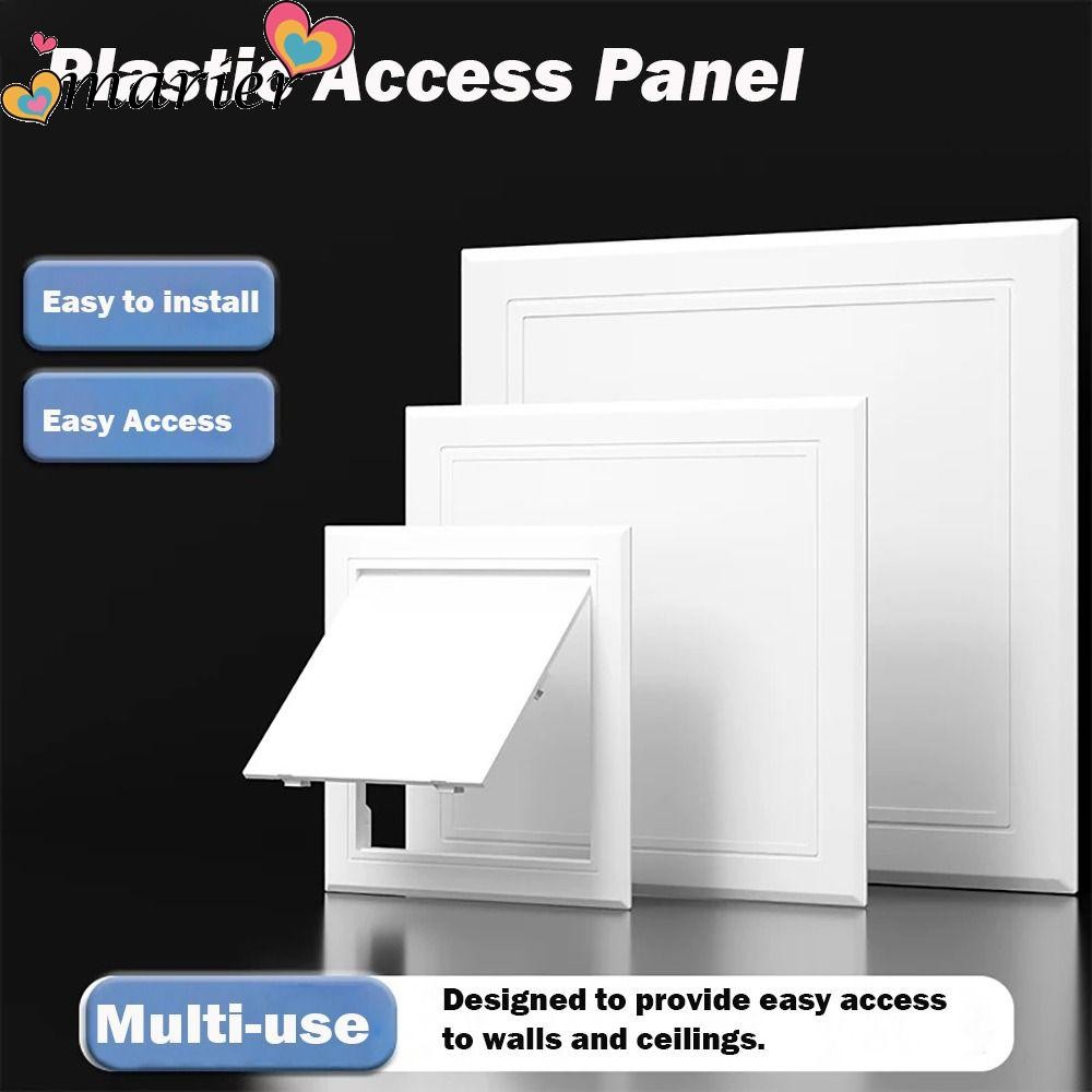 MARIER Access Panel Door, Removable White Opening Flap Cover Plate ...