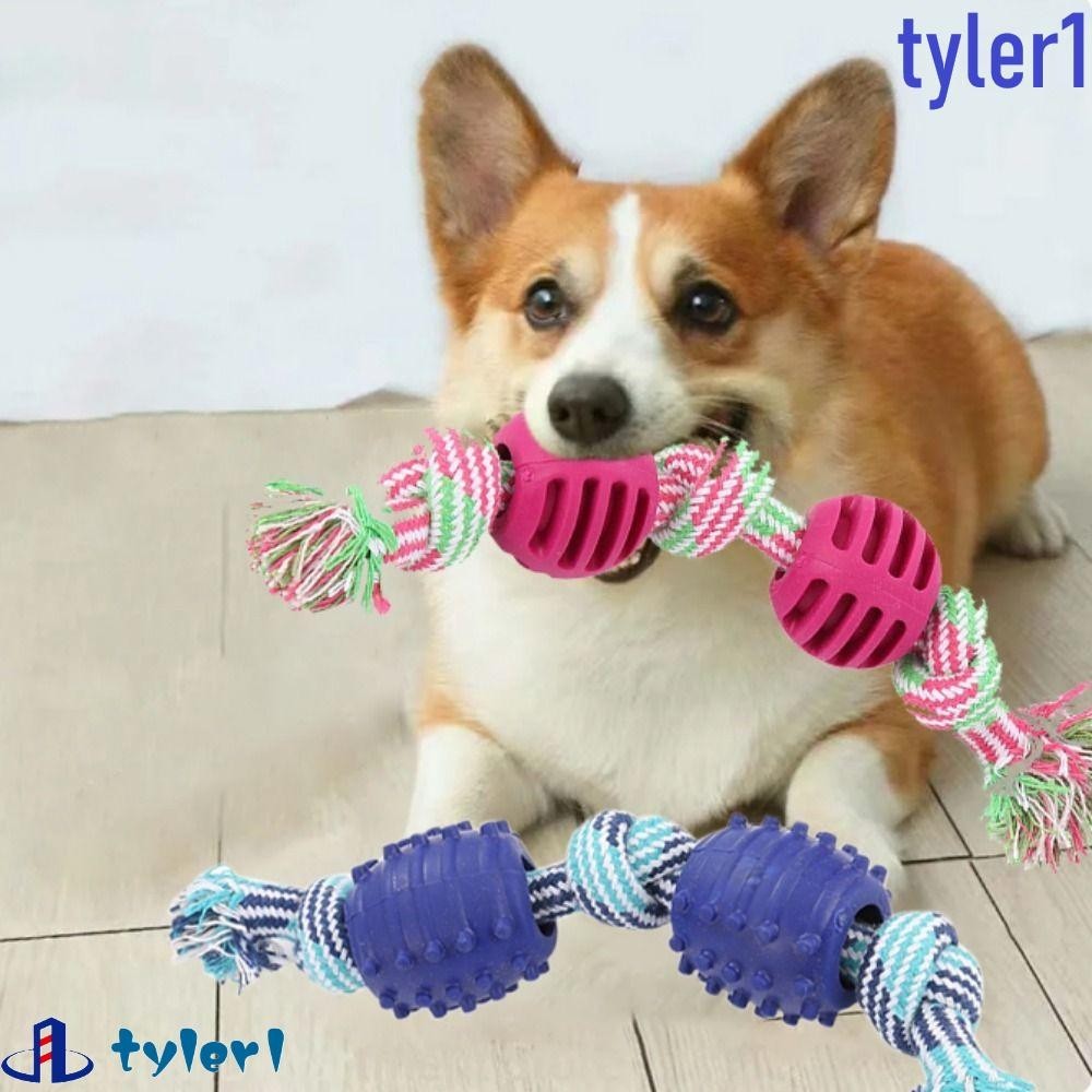 TYLER1 Dog Teeth Grinding Toy, Bite Resistant Wear Resistant Double