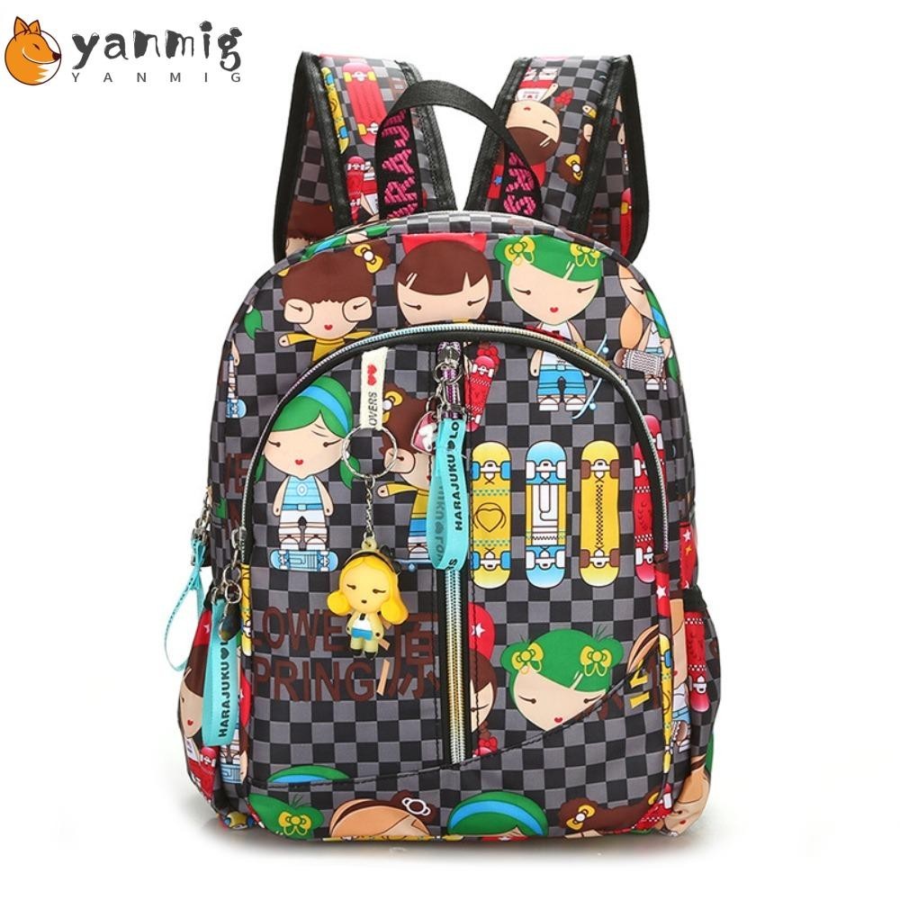 YANMIG Backpacks, Canvas Waterproof Shoulder Bags, High Quality Solid ...