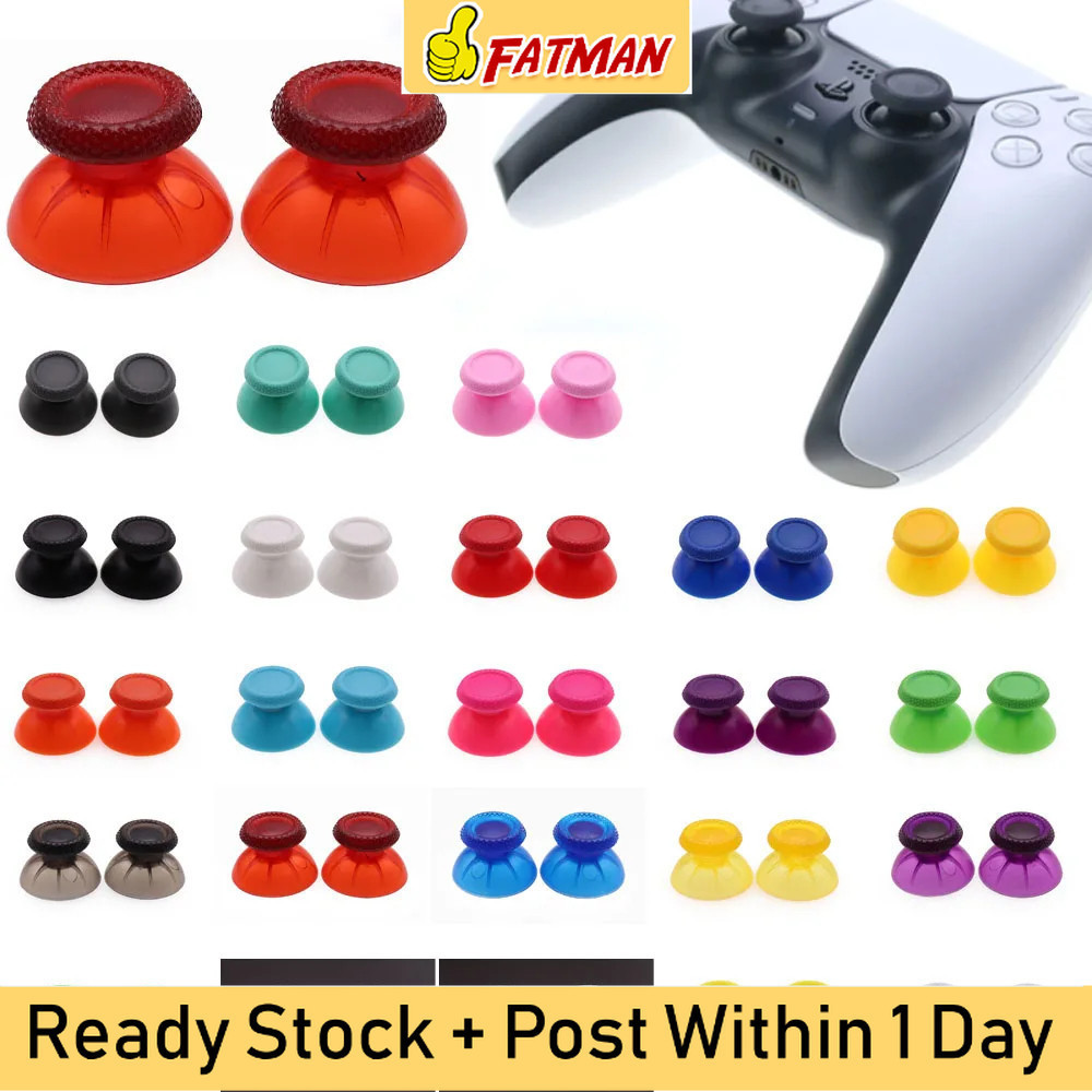 Game Analog Thumbstick Thumb Grip Replacement Parts Joysticks for PS5 ...