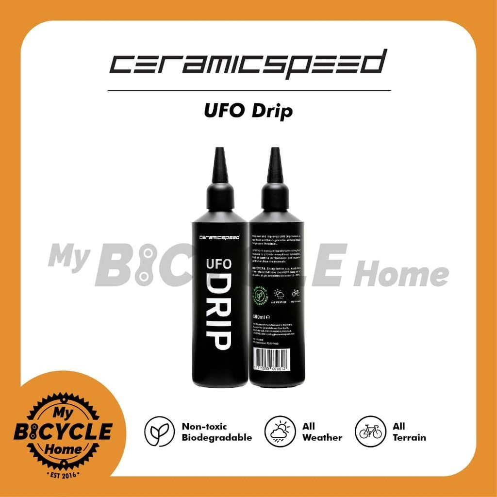 CERAMICSPEED UFO DRIP CHAIN COATING 180ML BICYCLE CHAIN LUBE ( NEW