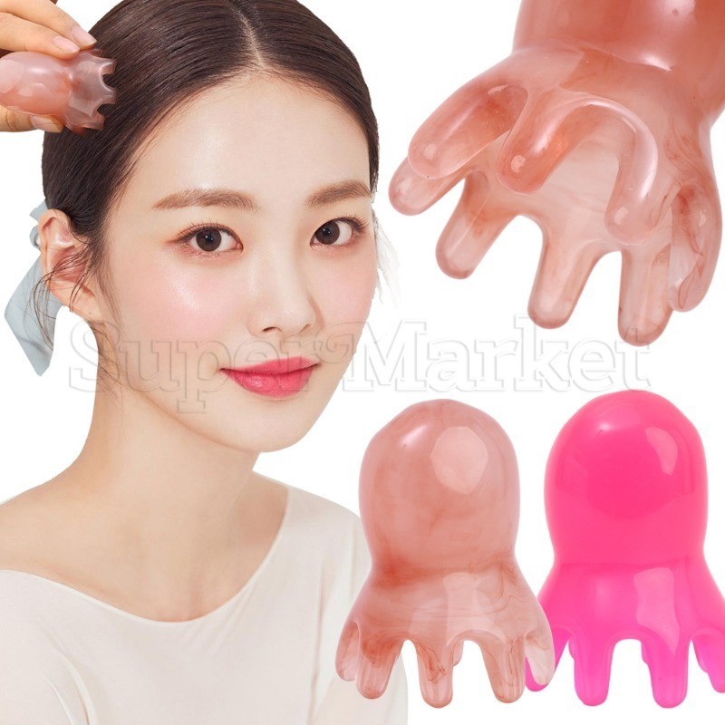 [ Featured ] Octopus Head Massager- Body Scraping Comb - Meridians Gua ...