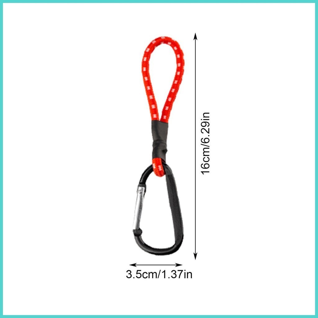 Bungee Cords with Carabiner Hooks 10pcs Elastic Rope Bungee Straps