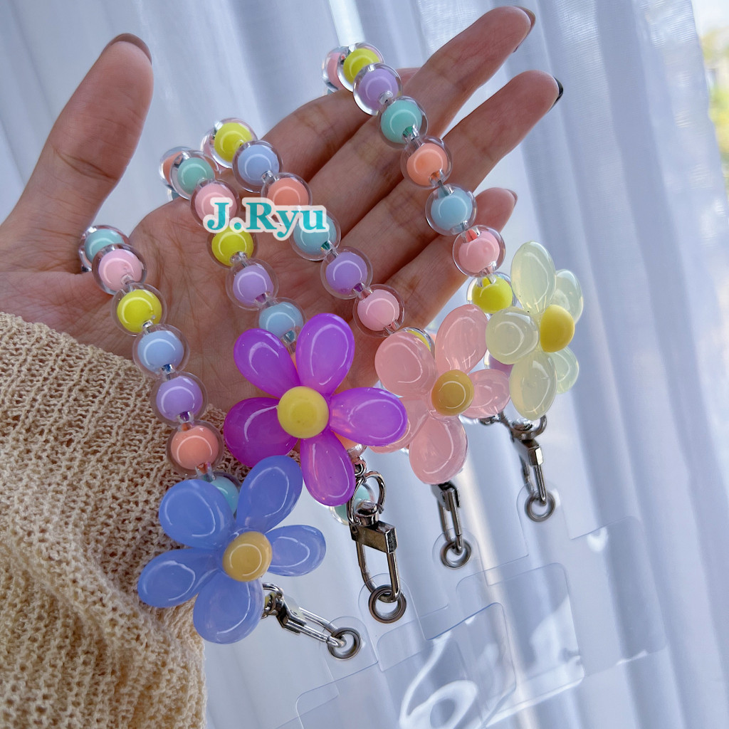 HP GANTUNGAN Jryu Cellphone Hanger And Key Korean Pastel Model Shopee