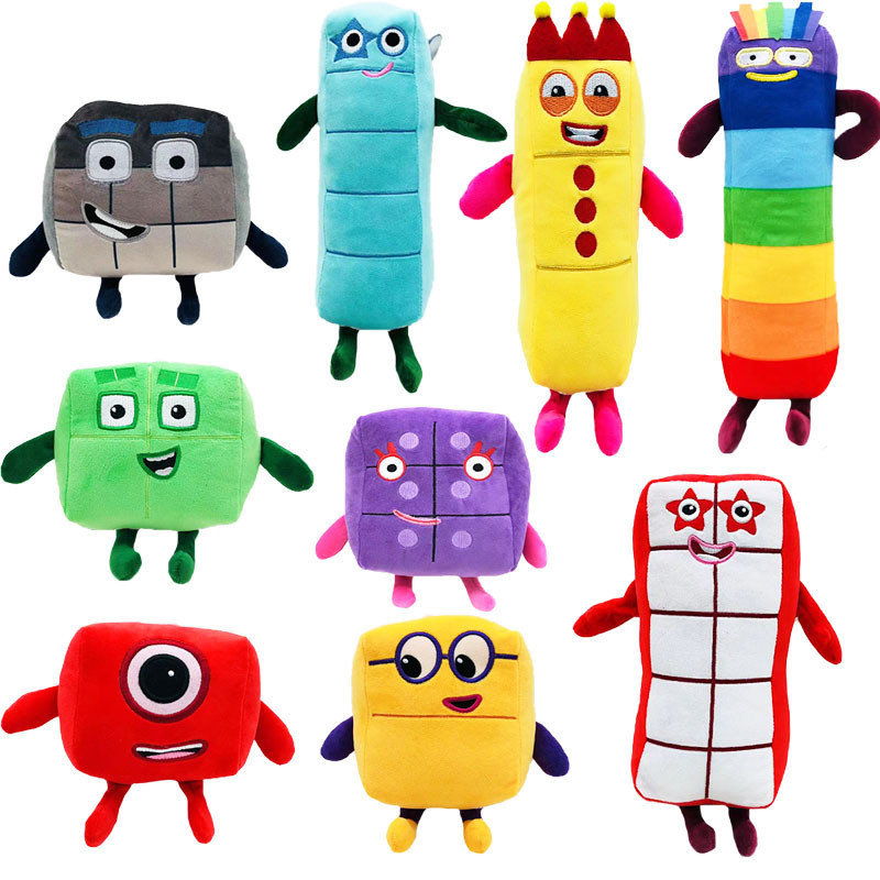 Cross-border New Product Numberblocks Numberblocks Number Blocks Plush ...