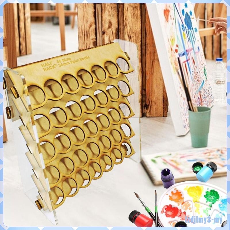 [LzdjlmyabMY] Paint Storage Rack Pigment Stand Bottle DIY Bracket ...
