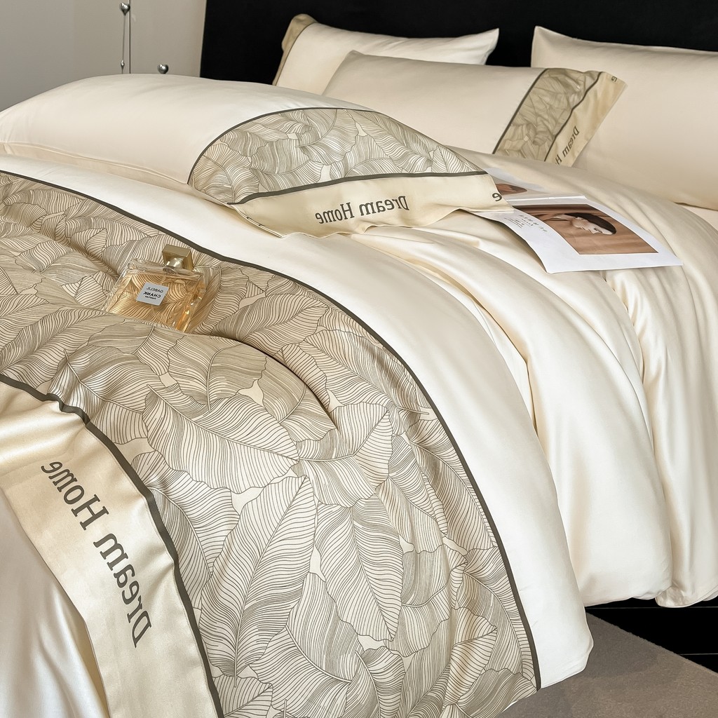 The Morris Series Ice Silk Bedding Set Silky Single/Queen/King Size ...
