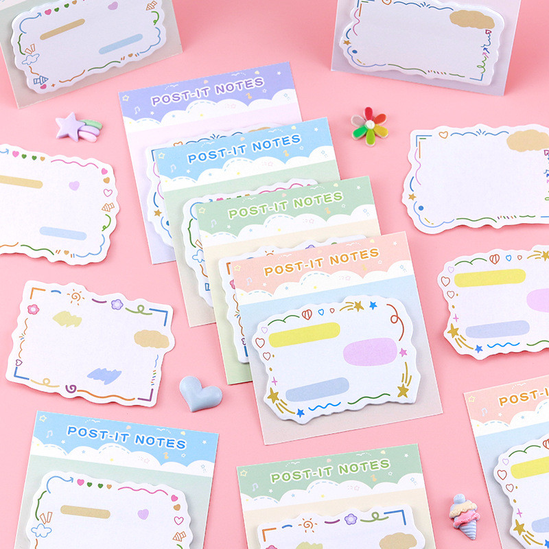 Cute Memo Sticky Note Sticker Tear Off Note Book Post It Notes Paper ...