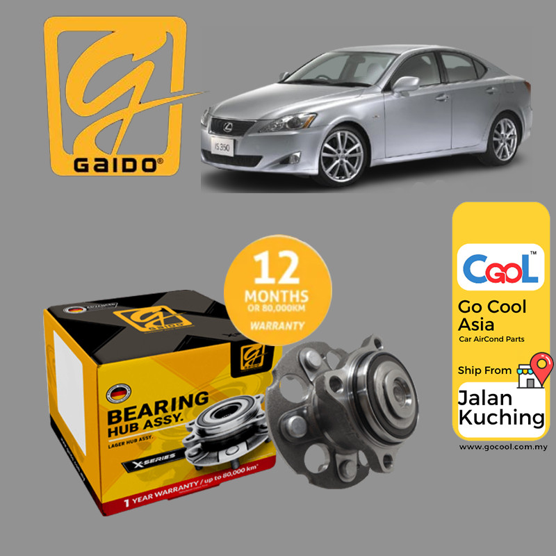 Ori Gaido X-Series Rear Wheel Bearing Hub - Lexus GS IS250 2.5 V6 ...
