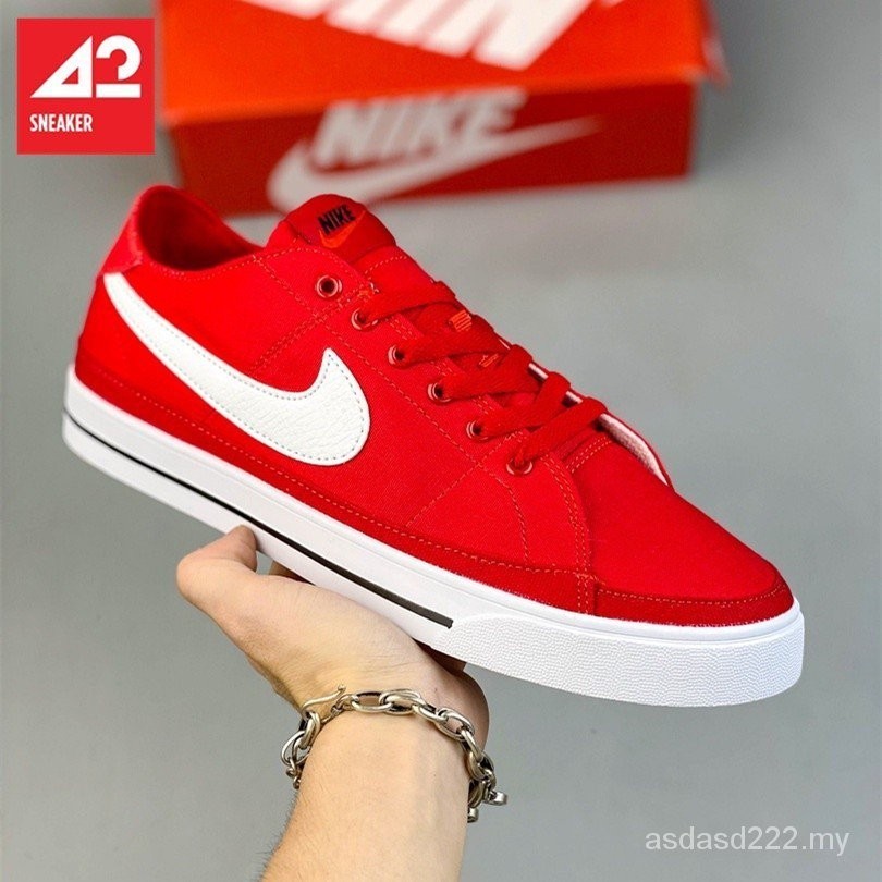 Ready to ship Nike Court legacy low lace up canvas sneakers outdoor ...