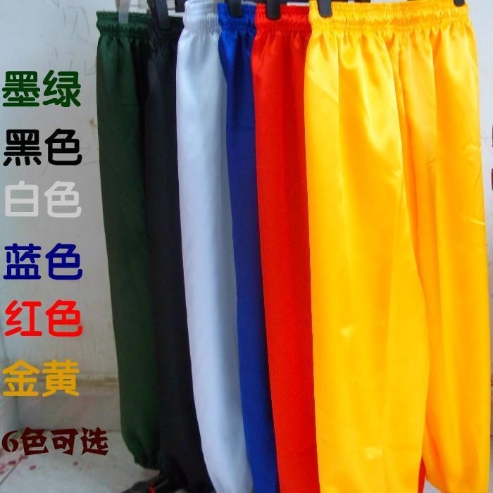 现货 武术裤 太极裤 练功裤 灯笼裤 武术操演出裤 舞龙舞狮裤 彩裤/4.18晴子 | Shopee Malaysia