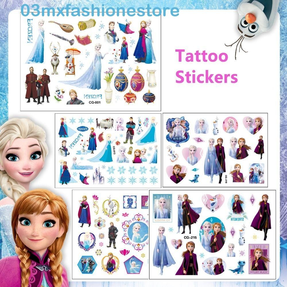 MXFASHIONE Party Toys, Anime Action Figure Temporary Tattoo Stickers ...