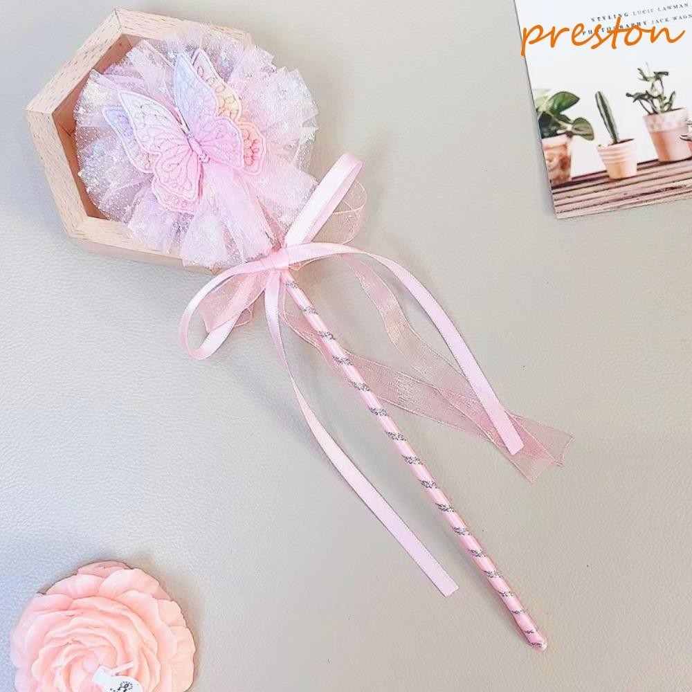 PRESTON Colorful Fairy Wands, Role-playing Girls Wand Pretty Butterfly ...