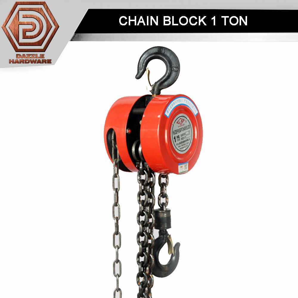 1 ton Chain block chain lifting block lever block chain hoist rantai ...