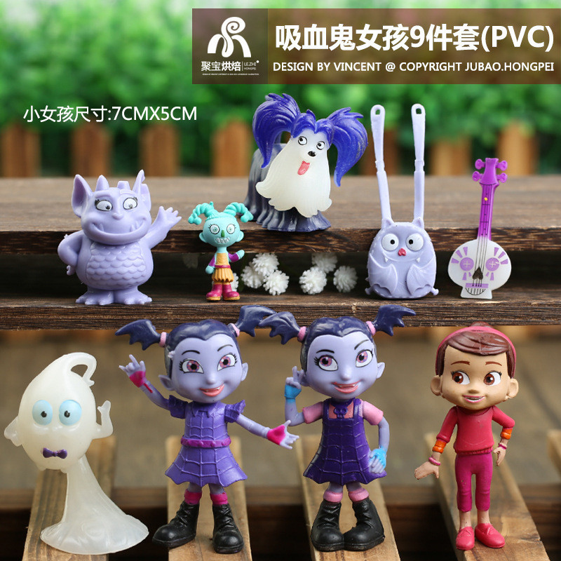 Kids Toys Figure Anime Mystery Box Vampirina Vampirina Batgirl Toy ...